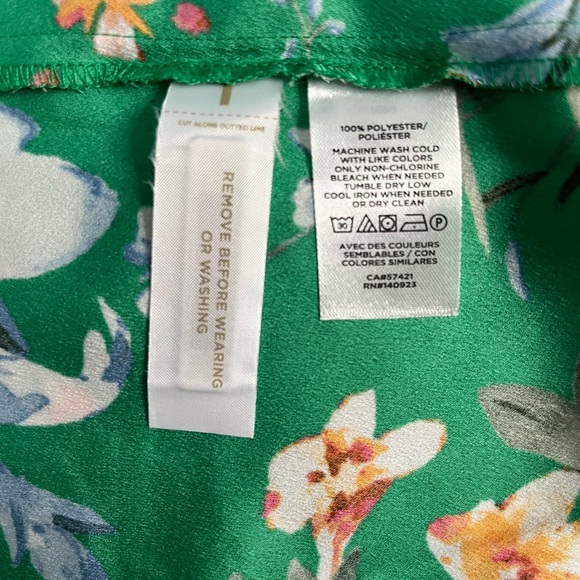 LOFT New with Tags Petite Floral Fluid Midi Skirt 10P - Picture 7 of 8